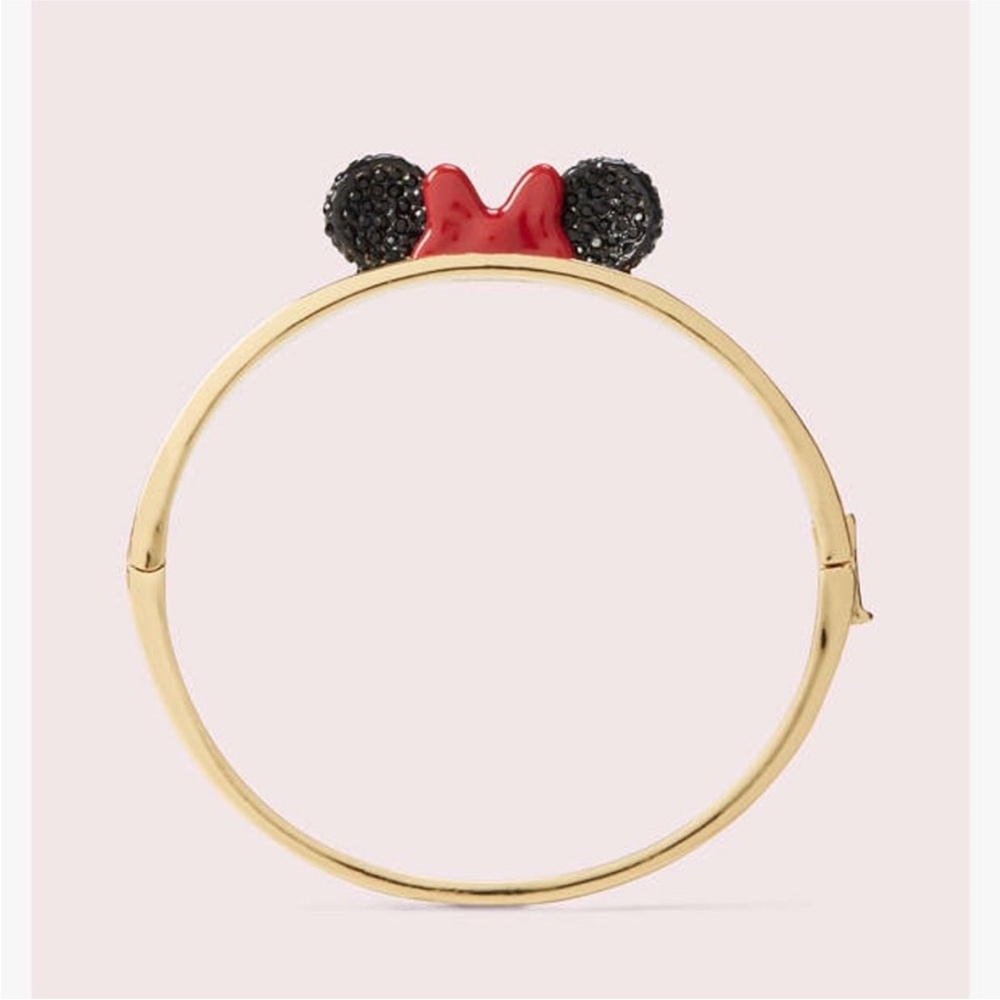 kate spade Gold and Red Minnie Mouse Bracelet
